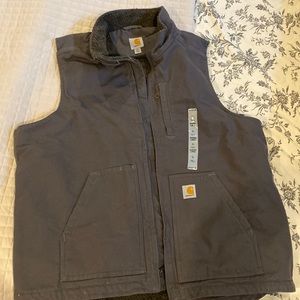 Mens’ Tall Sherpa Carhartt Vest